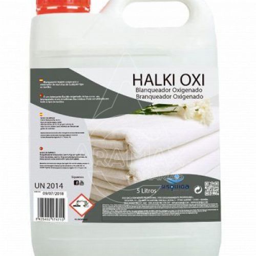 HALKI OXI 5L  BLANQUEANTE OXÍGENO ACTIVO HIGIENIZ