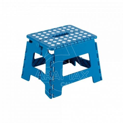 TABURETE PLEGABLE 32CM  AZUL UNID