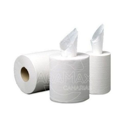 CHEMINÉ SECAMANOS LAMINA  BLANCO GOFRADO 140M  6 U