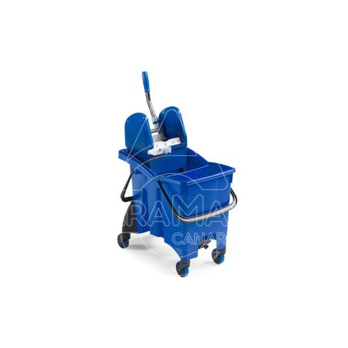 CUBO TWIN 30 LITROS  16 14  C/ RUEDAS   PRENSA COM
