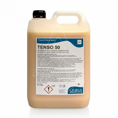 TENSO 50 DETERGENTE LAVANDERÍA 5L  JABÓN NATURAL U