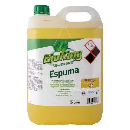BIOKING ESPUMA SOLUTIONS 5L  UNID   C/4