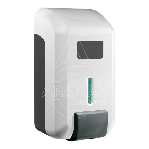 dispensador jabon manos rellenable blanco