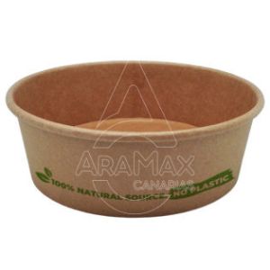 ENSALADERA CARTÓN  100  COMPOST  500ML  D/150 50 U