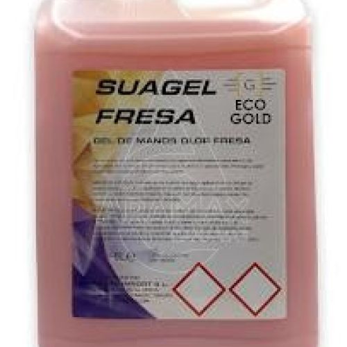 SUAGEL FRESA 5L  JABÓN DE MANOS FRESA PH NEUTRO UN