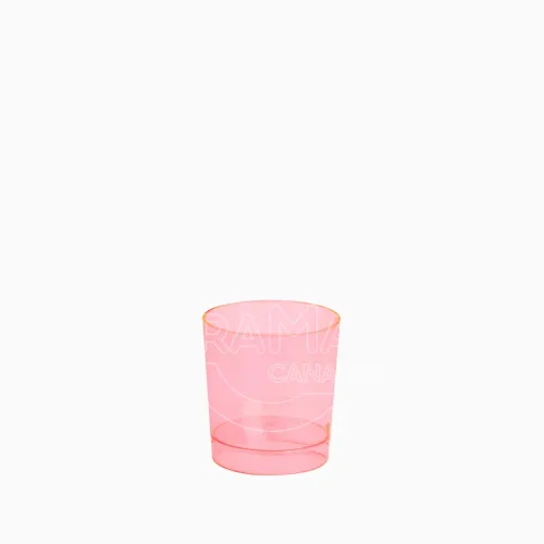 vaso chupito reutilizable ps inyectado 30ml rosa