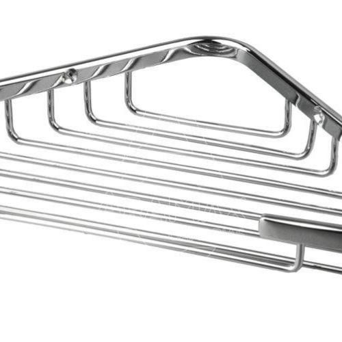 JABONERA REJILLA ESQUINA ACERO INOX  BRILLO UNIDAD
