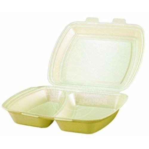 PORTAMENU HP4/2 COMPART  XPS 24x21x7CM  200 UNID