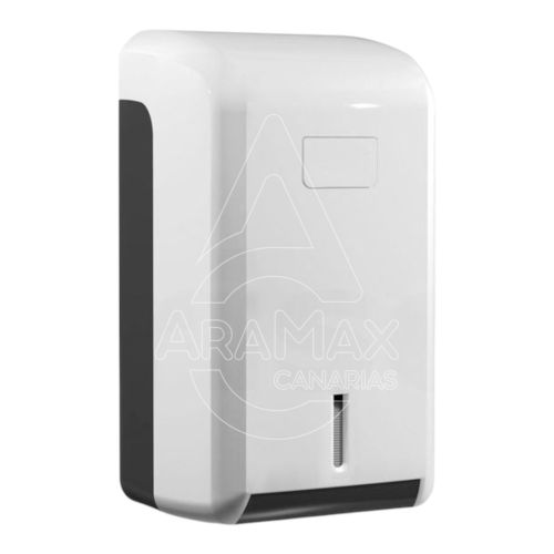 dispensador mini chemine secamanos profesional pared blanco