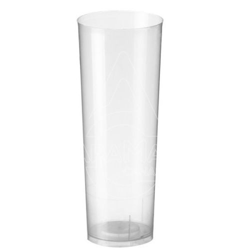 VASO ECO PP REUTILIZABLE TUBO 330CC 29G  500 UNID