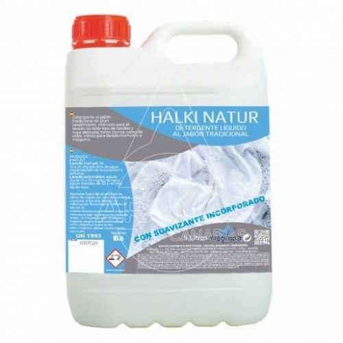 HALKI NATUR 5L  DETERGENTE LIQUIDO LAVANDERIA JABÓ