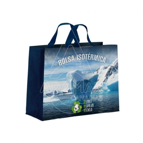 BOLSA RAFIA ISOTÉRMICA REUTILIZABLES 37 18x38CM UN