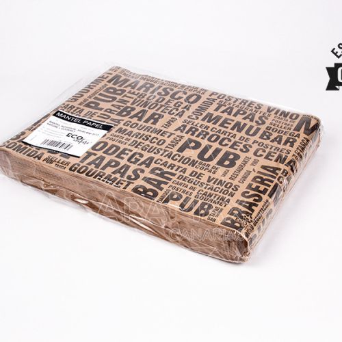 MANTELIN PAPEL 30x40 ECO NATU  DECO  GOURMET 1000