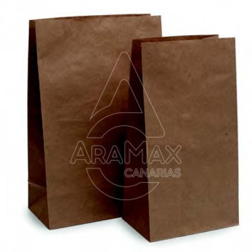 BOLSA AMERICANA PAPEL KRAFT 18x34 11 250 UNIDADES