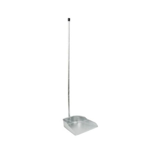 RECOGEDOR METÁLICO MANGO METAL ALTO UNIDAD  C/18