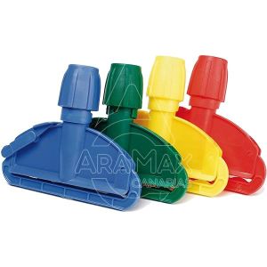 PINZA FREGONA INDUSTRIAL PLÁSTICO XM AMARILLA UNID