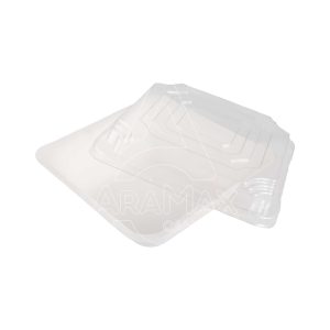 53 10689 1 tapas para ensaladeras bowl cuadrada pet de 860ml y 2 500ml aramax canarias