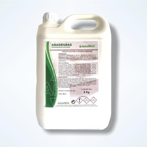 ARADEGRAS DESENGRASANTE ECOLÓGICO 5L  SIN SOSA I A