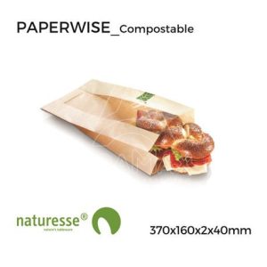 BOLSA PANADERÍA COMPOSTABLE C/ VENT  16 8x37 500 U
