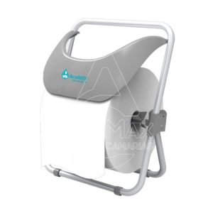 DISPENSADOR PORTABOBINA INDUSTRIAL SOBRE MESA LOGO