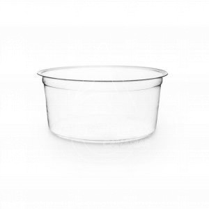 ENVASE PET REDONDO POSTRE 220ML 7 5OZ  D/95  400 U