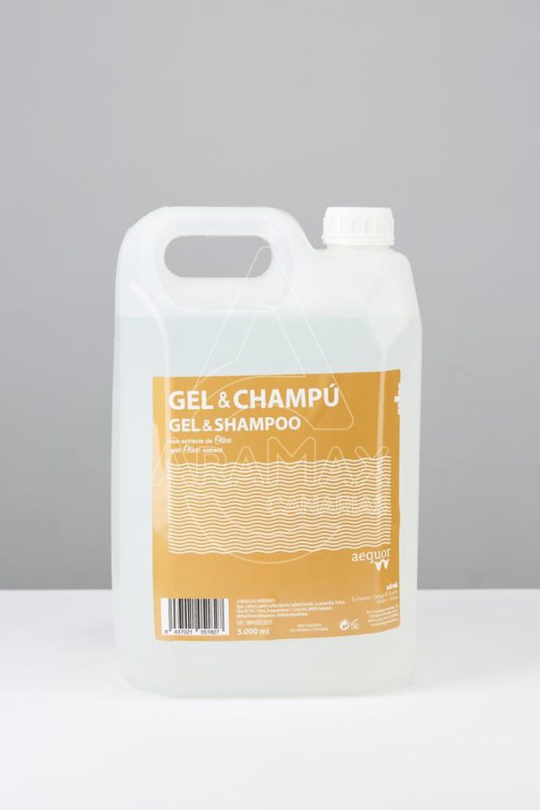 GEL & CHAMPÚ 5L  OLIVA GRANEL ECO-LUXURY UNID   C/