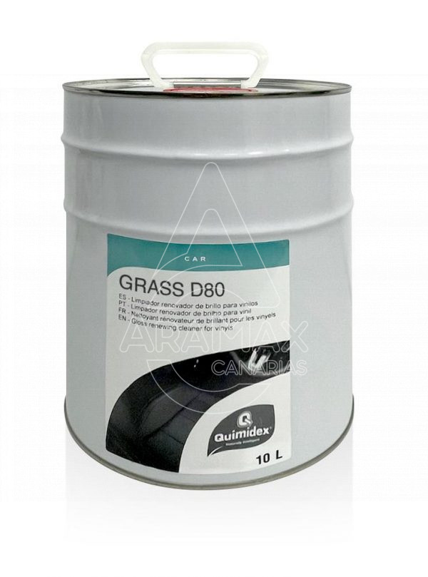 GRASS D80 10L  DESENGRASANTE ENÉRGICO POR IMERSIÓN