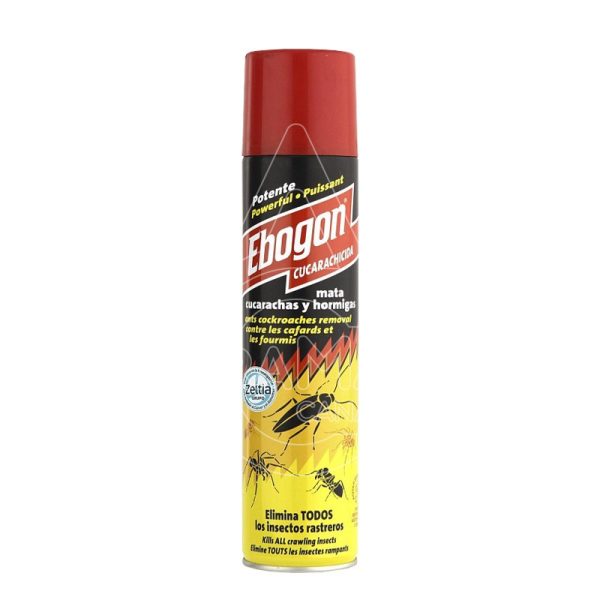 INSECTICIDA EBOGON 520ML  CUCARACHICIDA SPRAY UNID