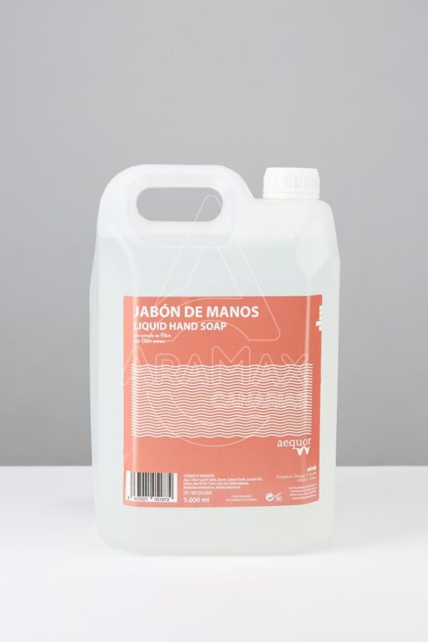 RECARGA JABÓN DE MANOS GRANEL ECO-LUXURY 5L UNID