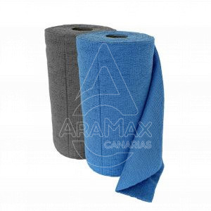 ROLLO BAYETAS MICROFIBRA 30PIEZ   GRIS 30x30CM  10