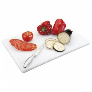 TABLA PARA CORTAR 60 5x45 5x2CM BLANCO PEHD UNIDAD