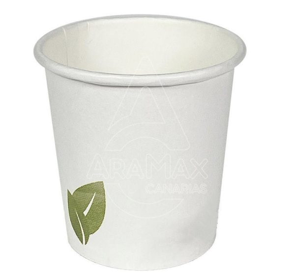 VASO CARTÓN BLANCO HOJA D/60  4OZ  120ML 500 UNID