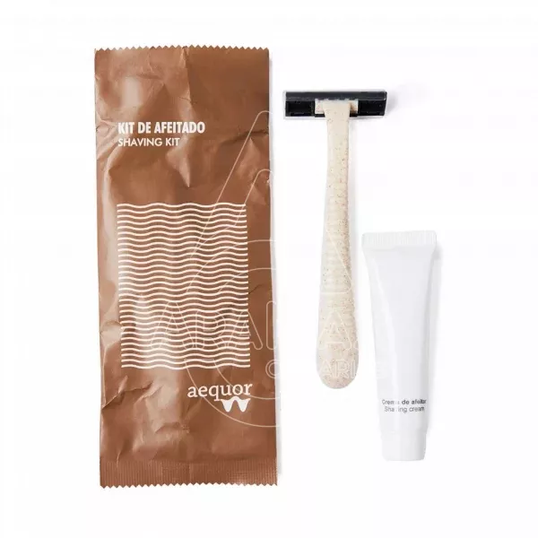 amenitie set afeitado aequor luxury